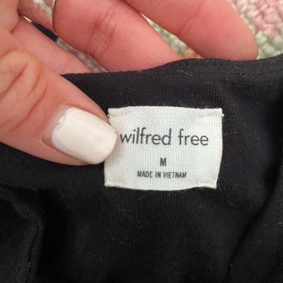 aritzia | wilfred oracle tank top in black - Picture 5 of 6